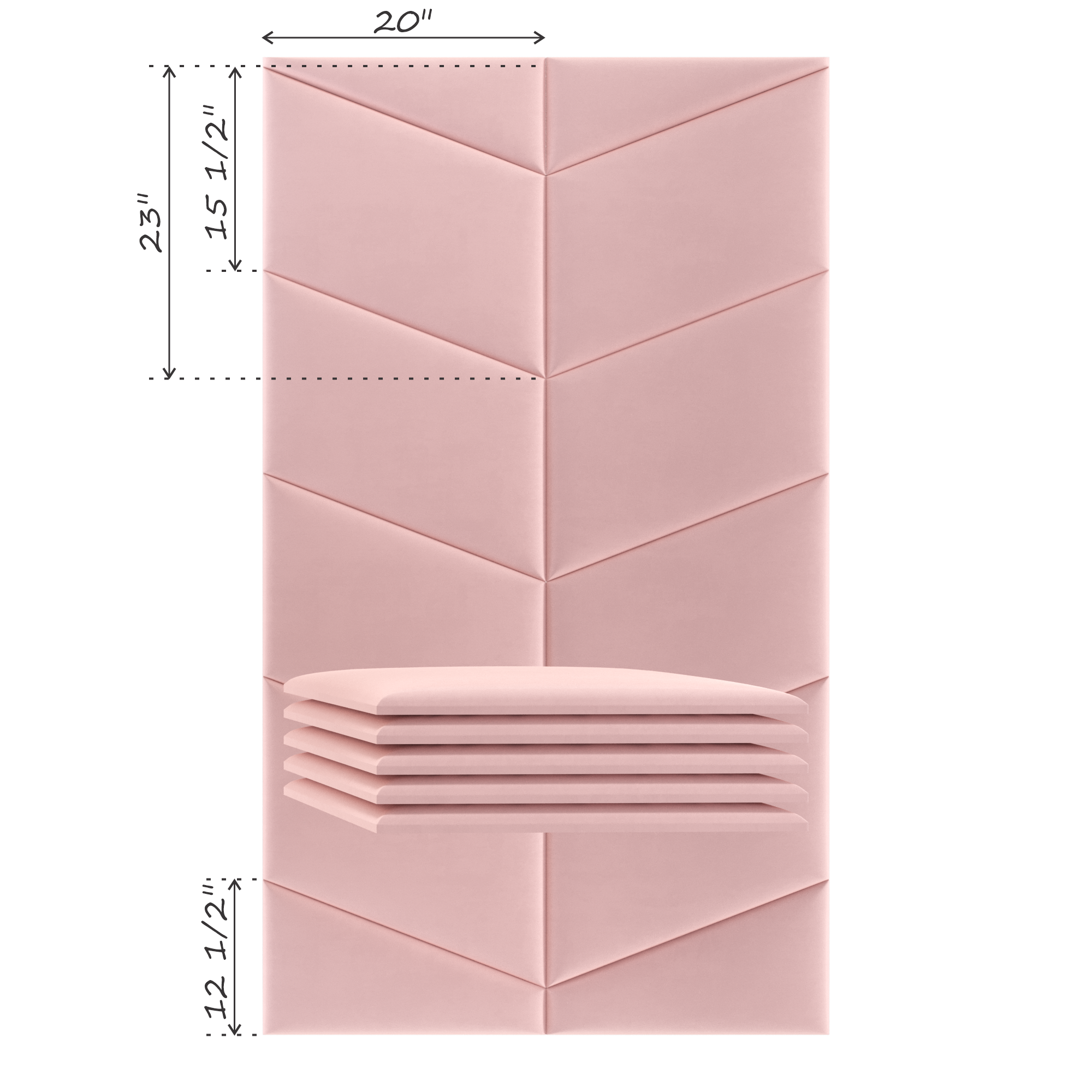 CHEVRON (SOLD IN MULTIPLES OF 2 PANELS)