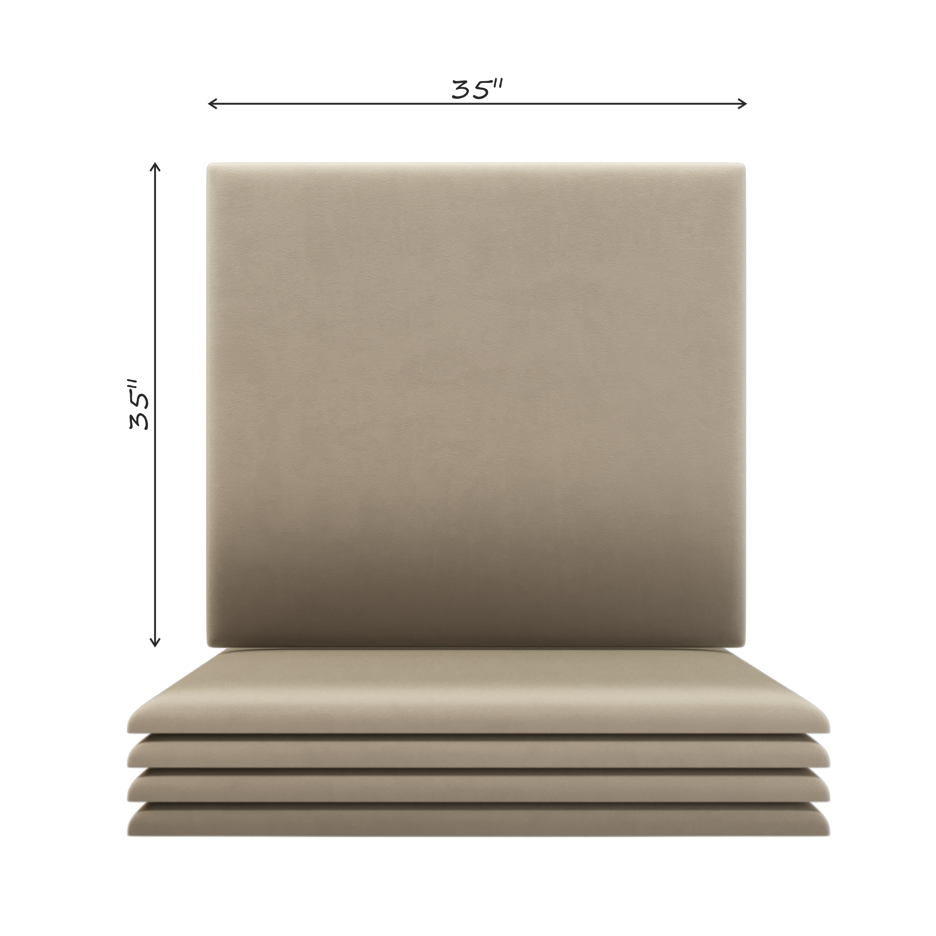 SQUARE 35"х 140"