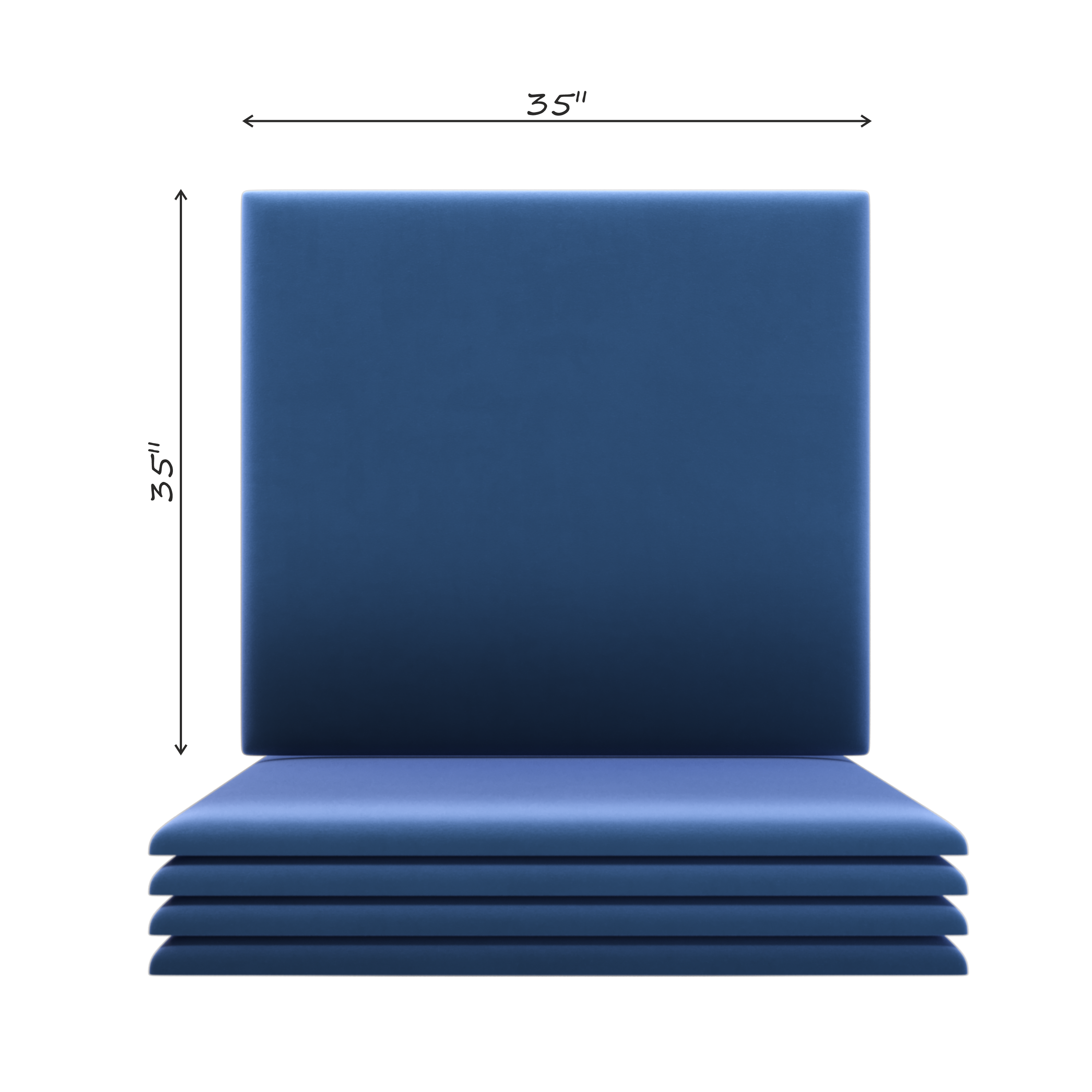 SQUARE 35"х 140"