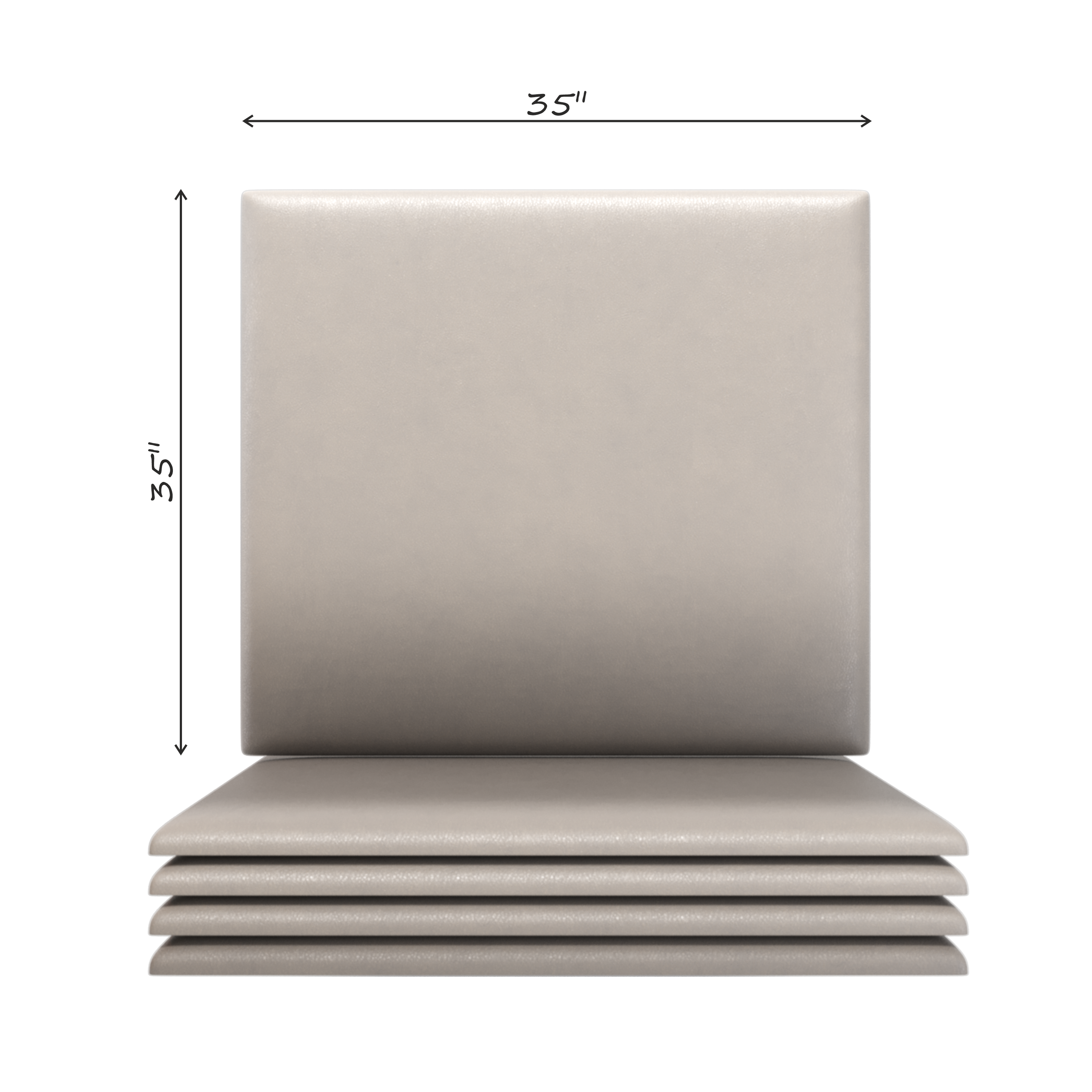SQUARE 35"х 140"