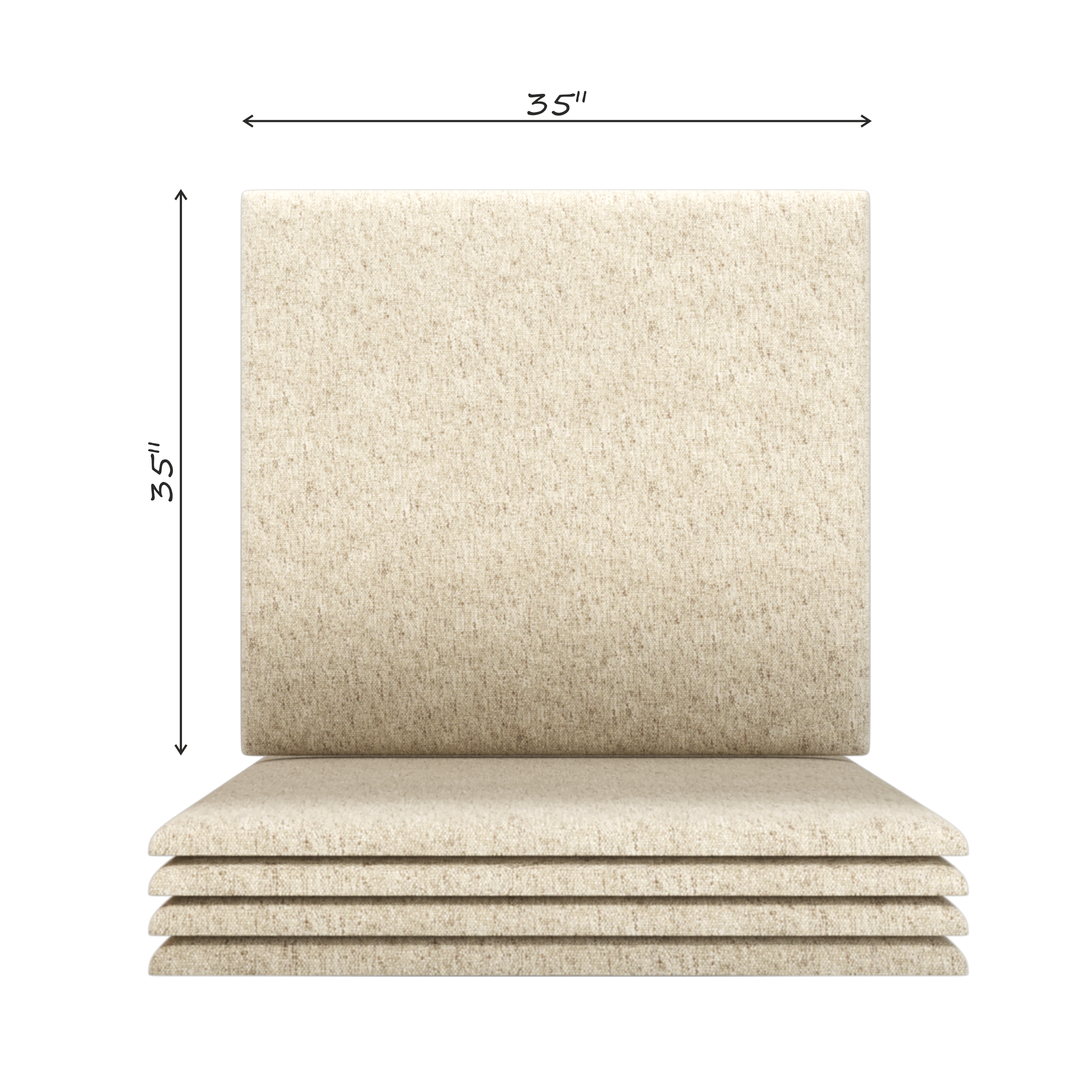 SQUARE 35"х 140"