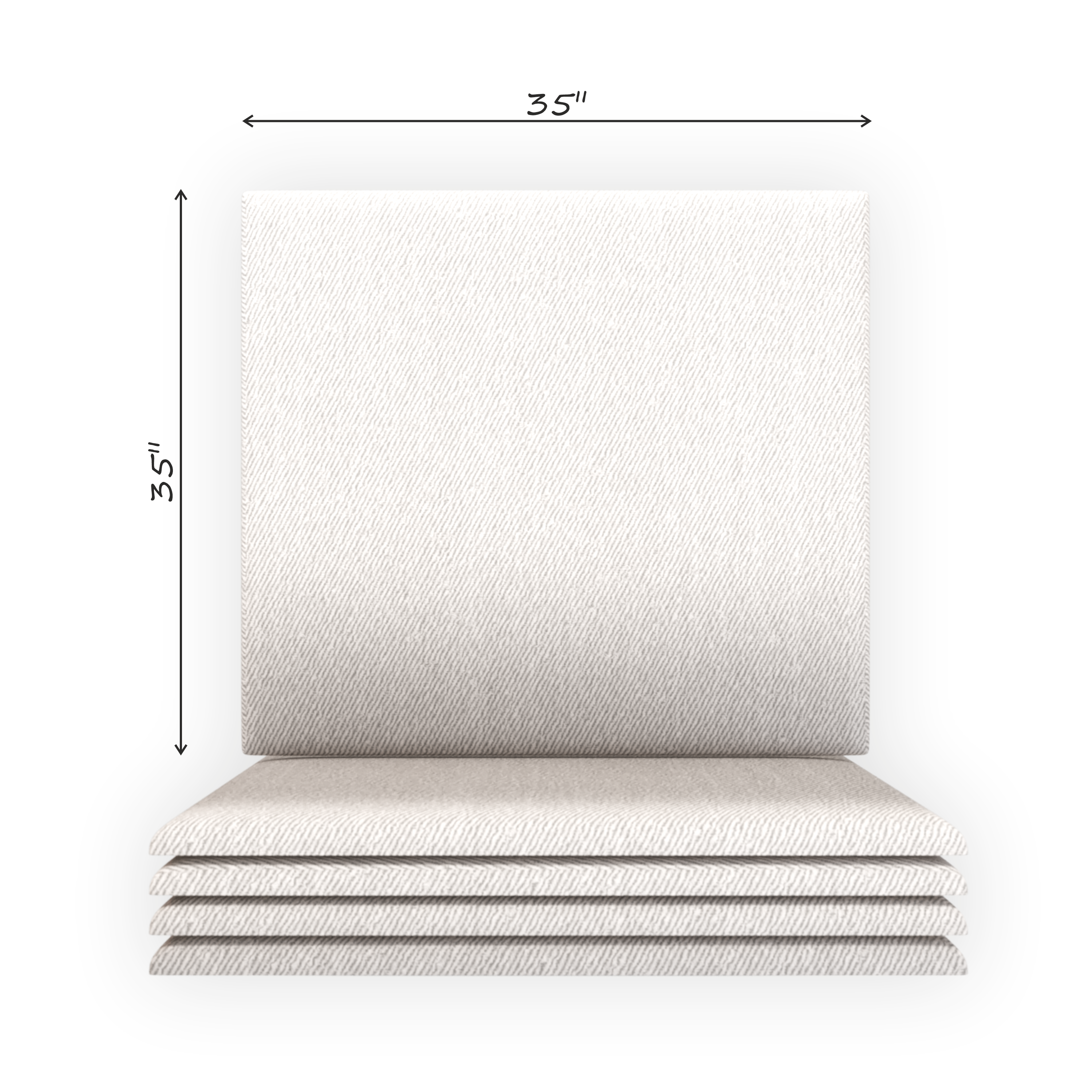 SQUARE 35"х 140"