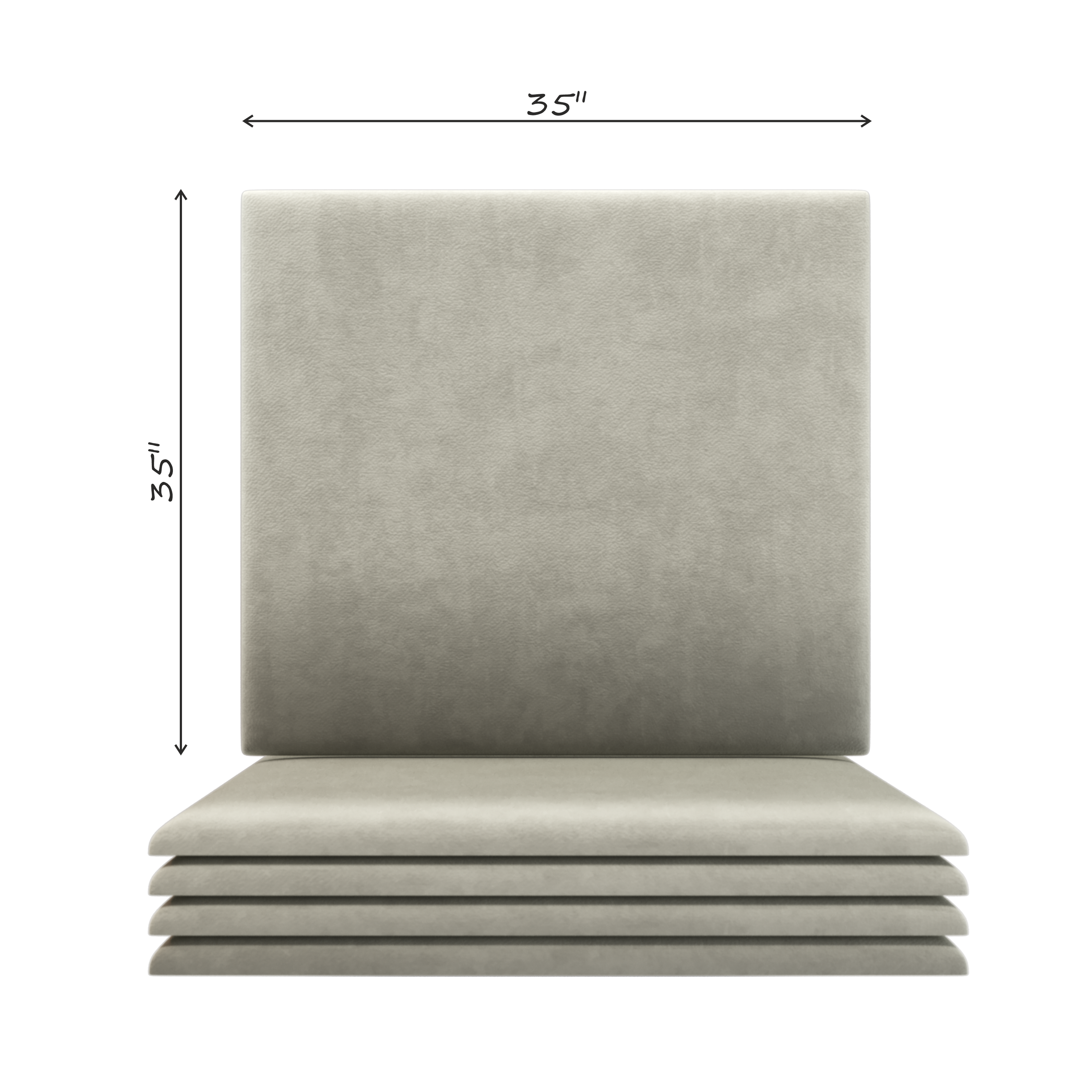 SQUARE 35"х 140"