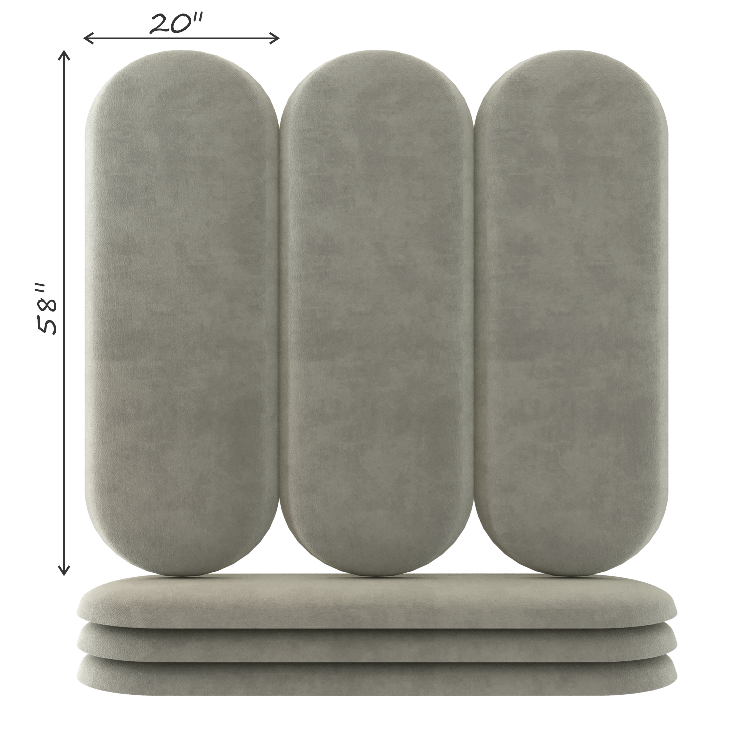 SAVOIARDI 20"x 58" (SOLD IN MULTIPLES OF 2 PANELS)