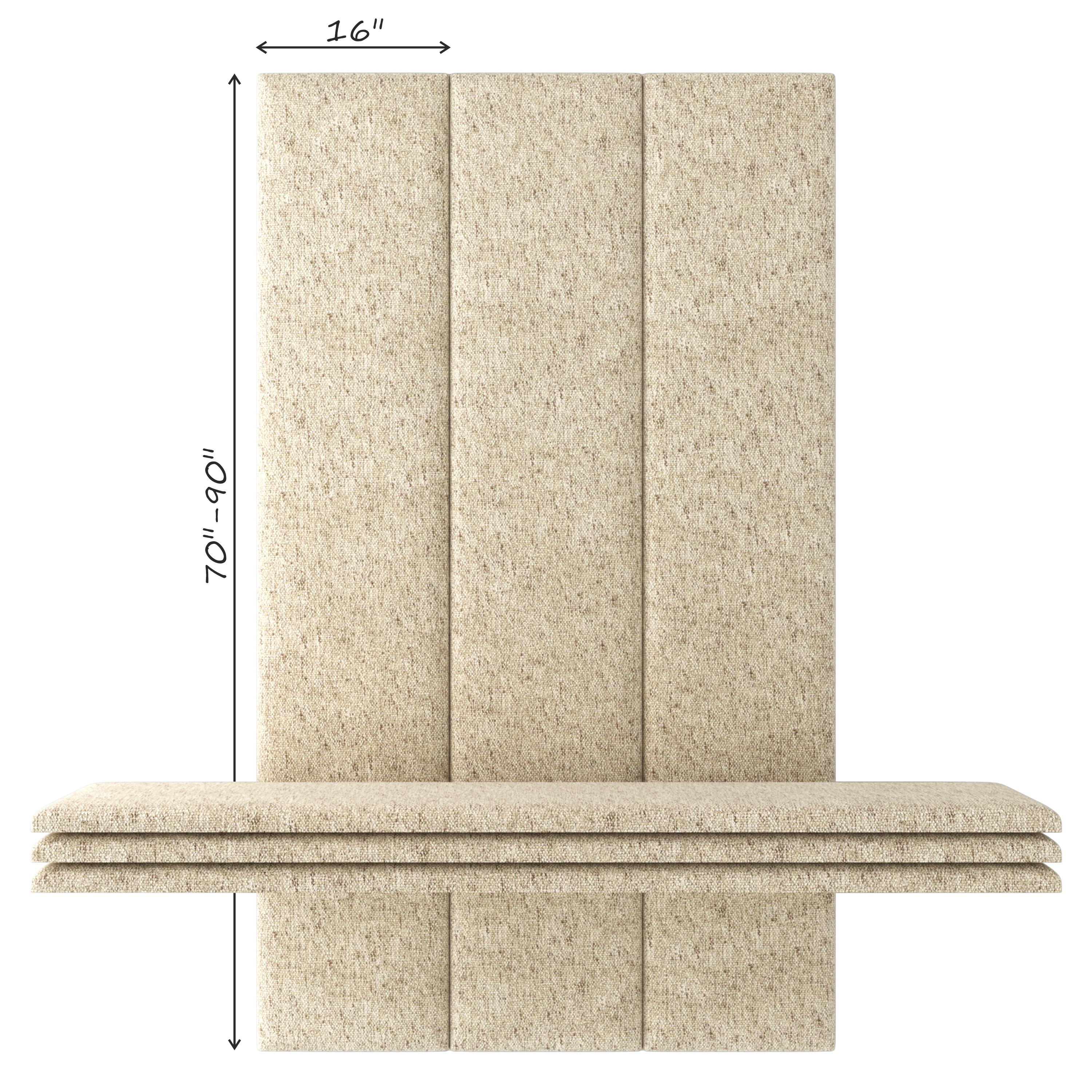 LINEAR 16" (SOLD IN MULTIPLES OF 2 PANELS)