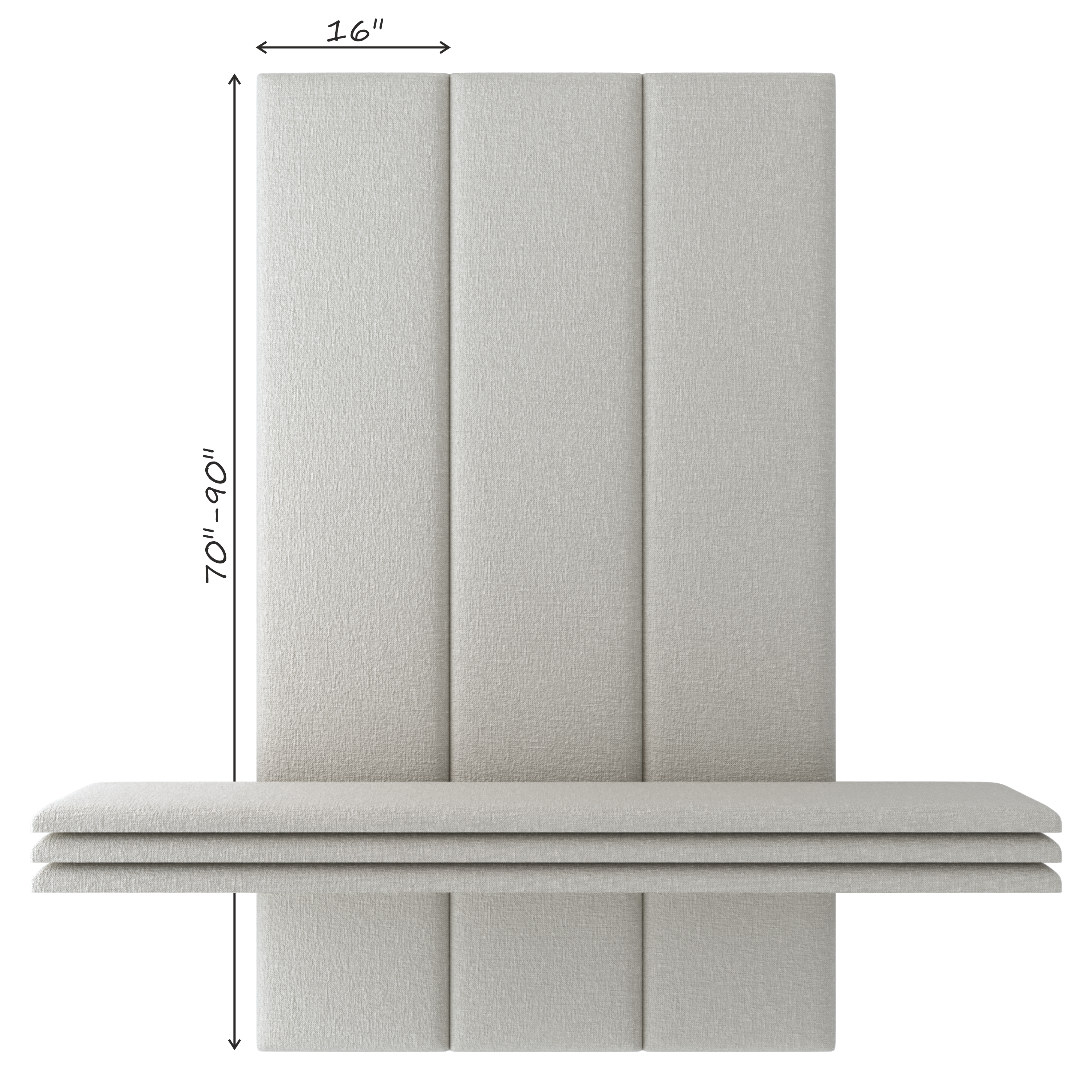 LINEAR 16" (SOLD IN MULTIPLES OF 2 PANELS)