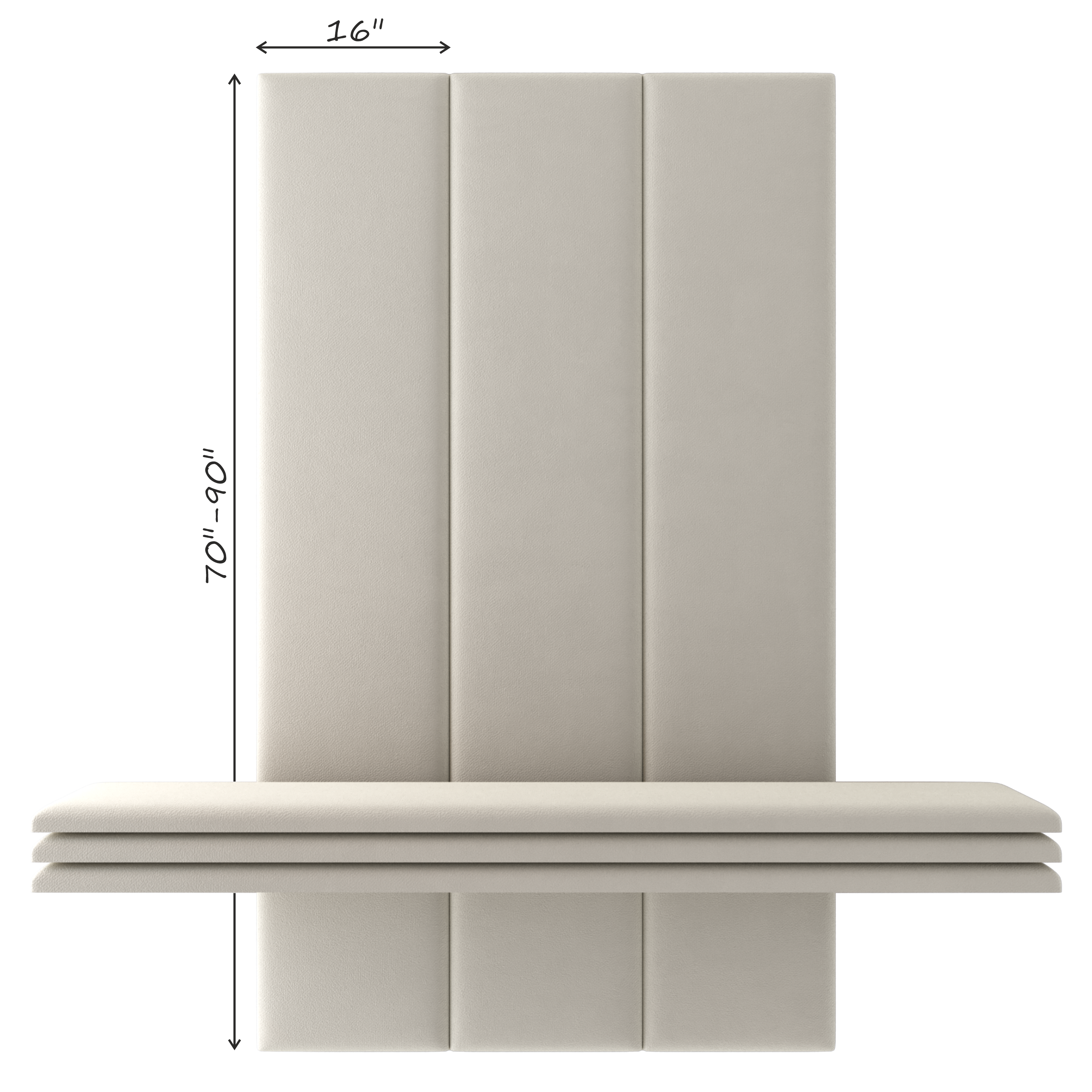 LINEAR 16" (SOLD IN MULTIPLES OF 2 PANELS)