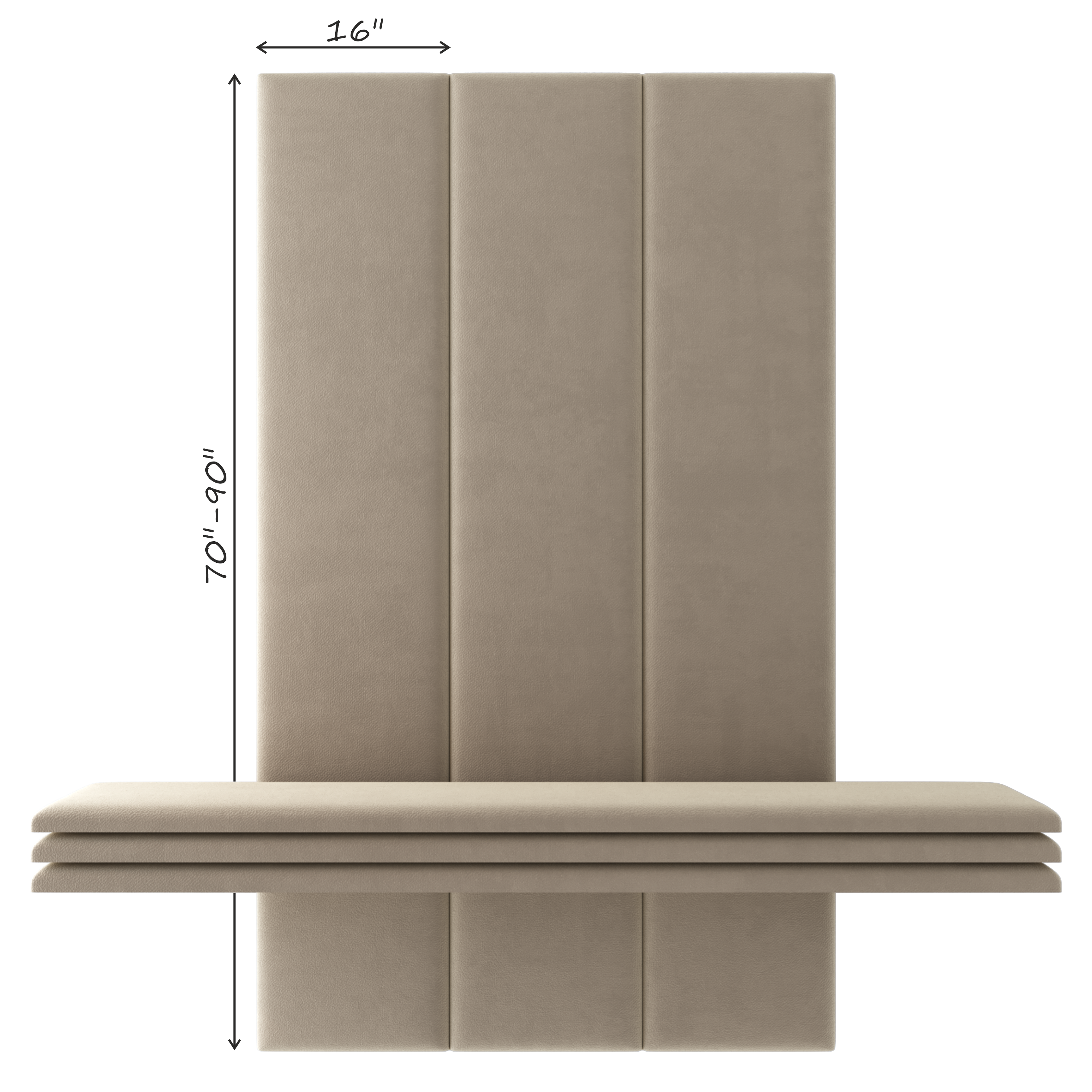 LINEAR 16" (SOLD IN MULTIPLES OF 2 PANELS)
