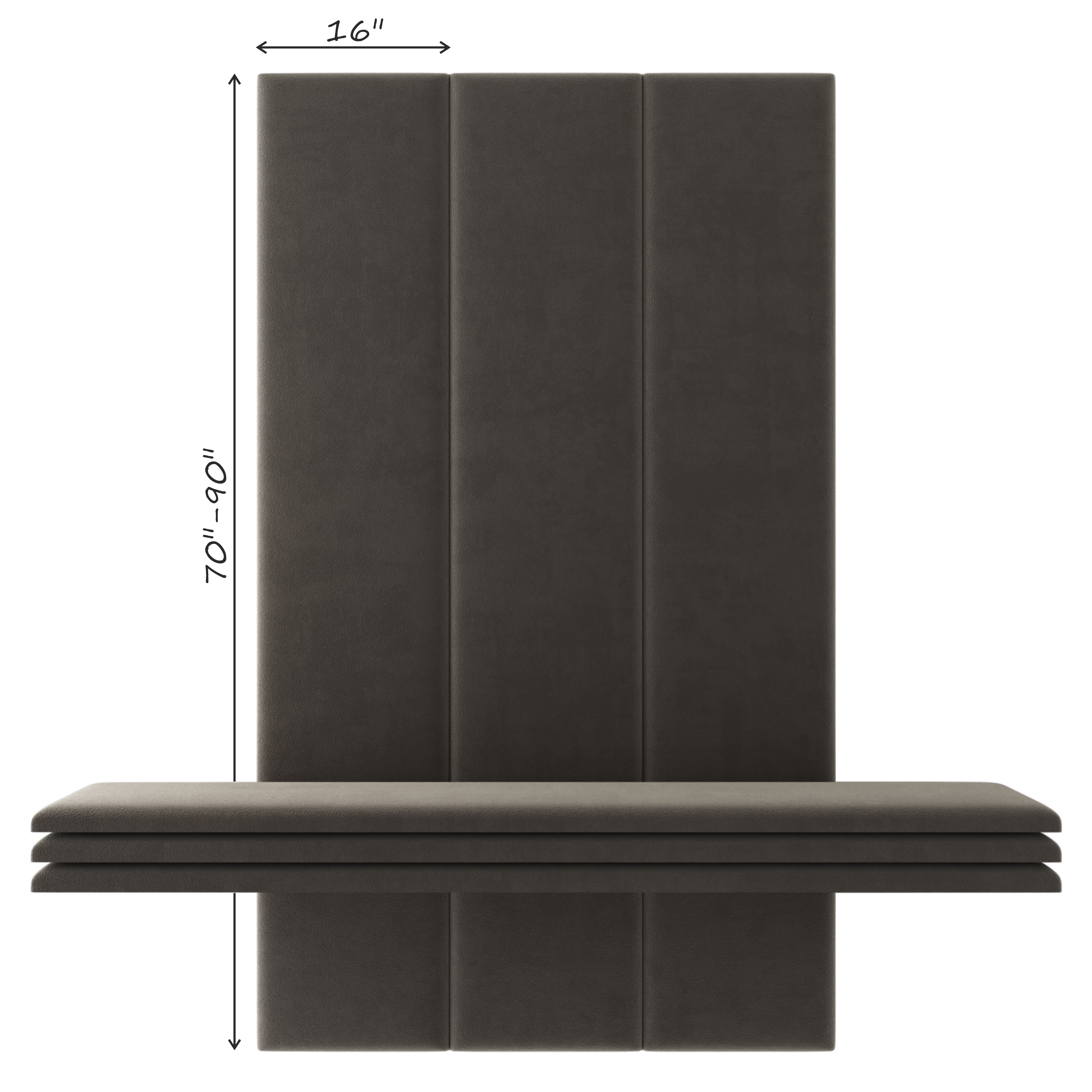 LINEAR 16" (SOLD IN MULTIPLES OF 2 PANELS)