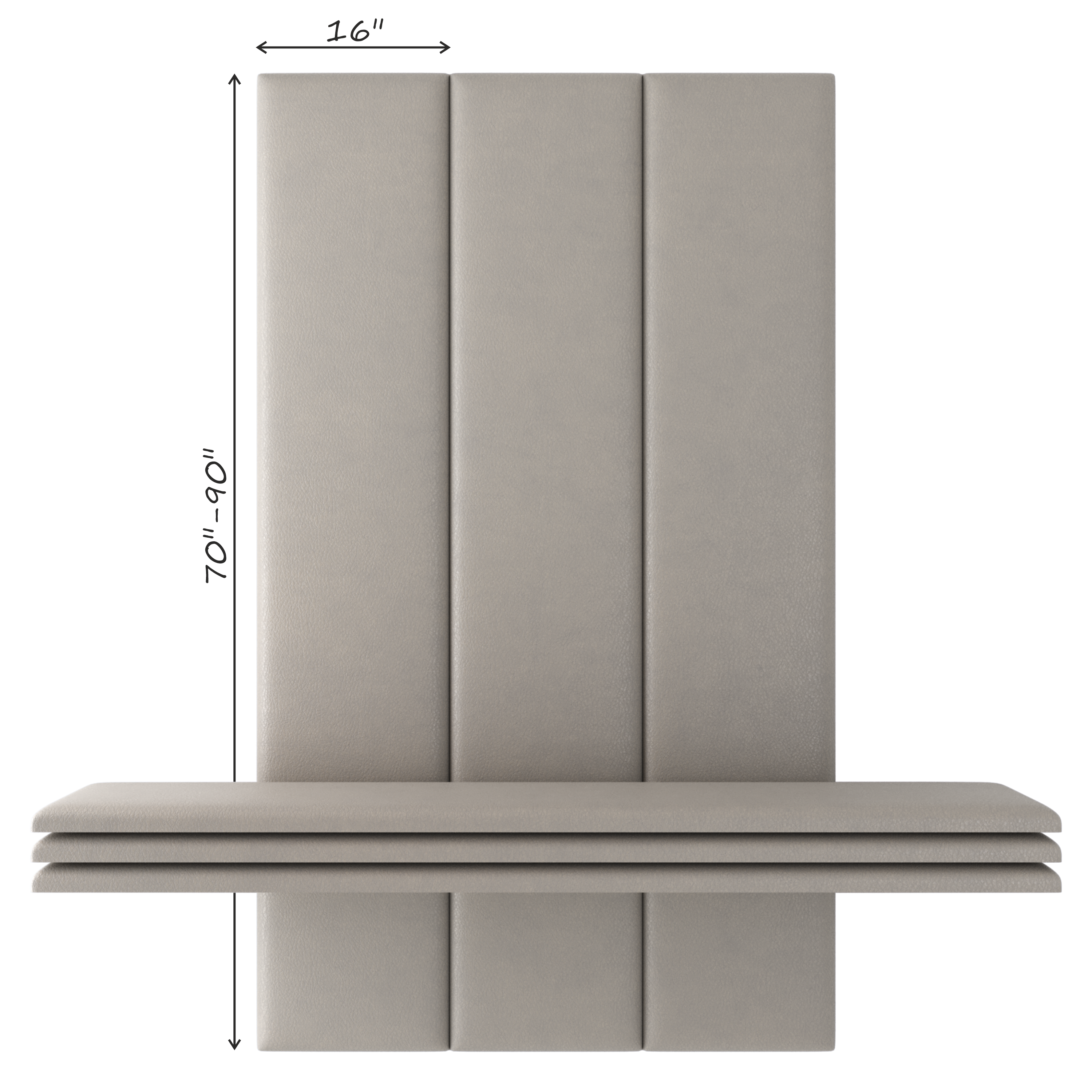 LINEAR 16" (SOLD IN MULTIPLES OF 2 PANELS)