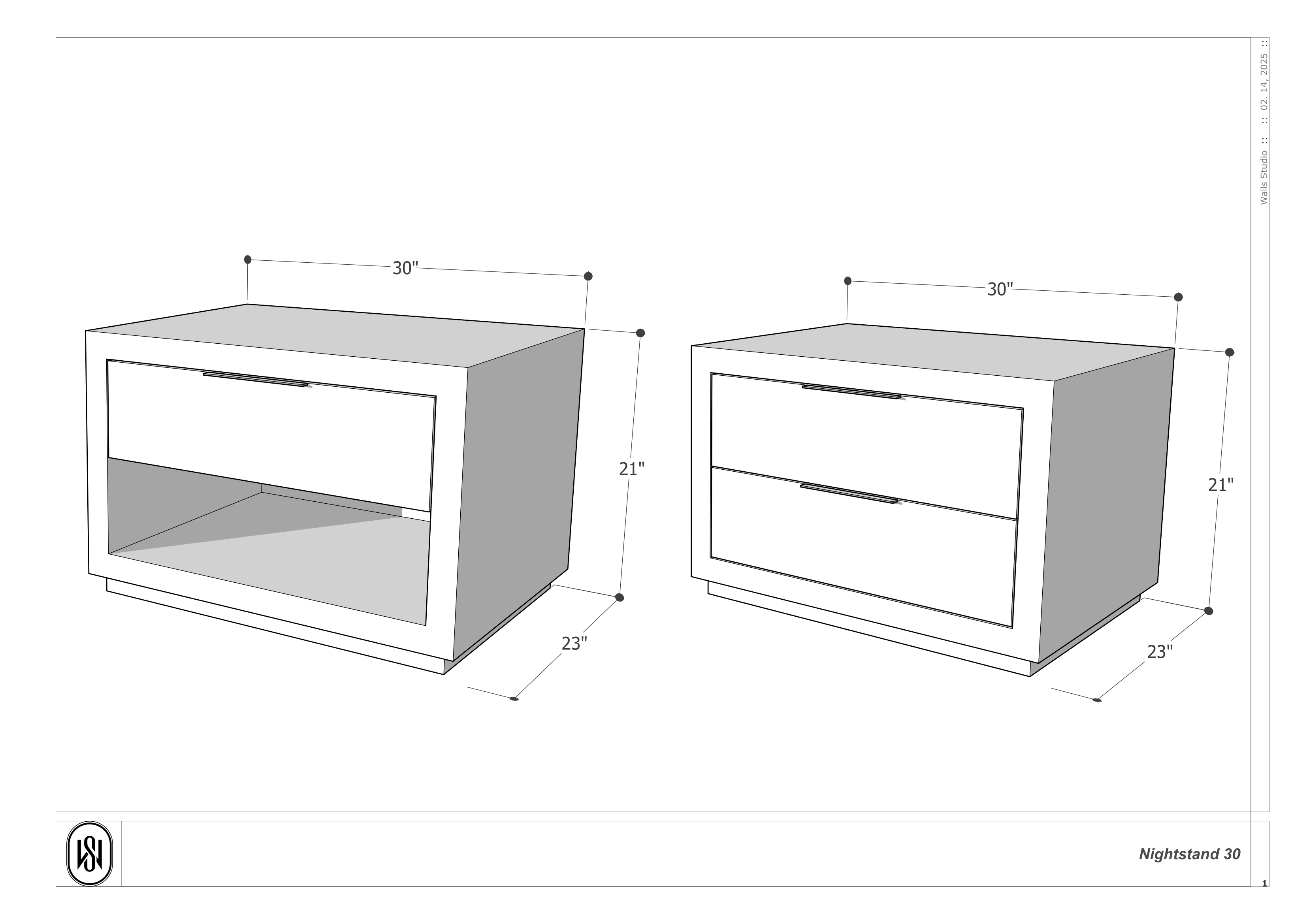 NIGHTSTAND 30"