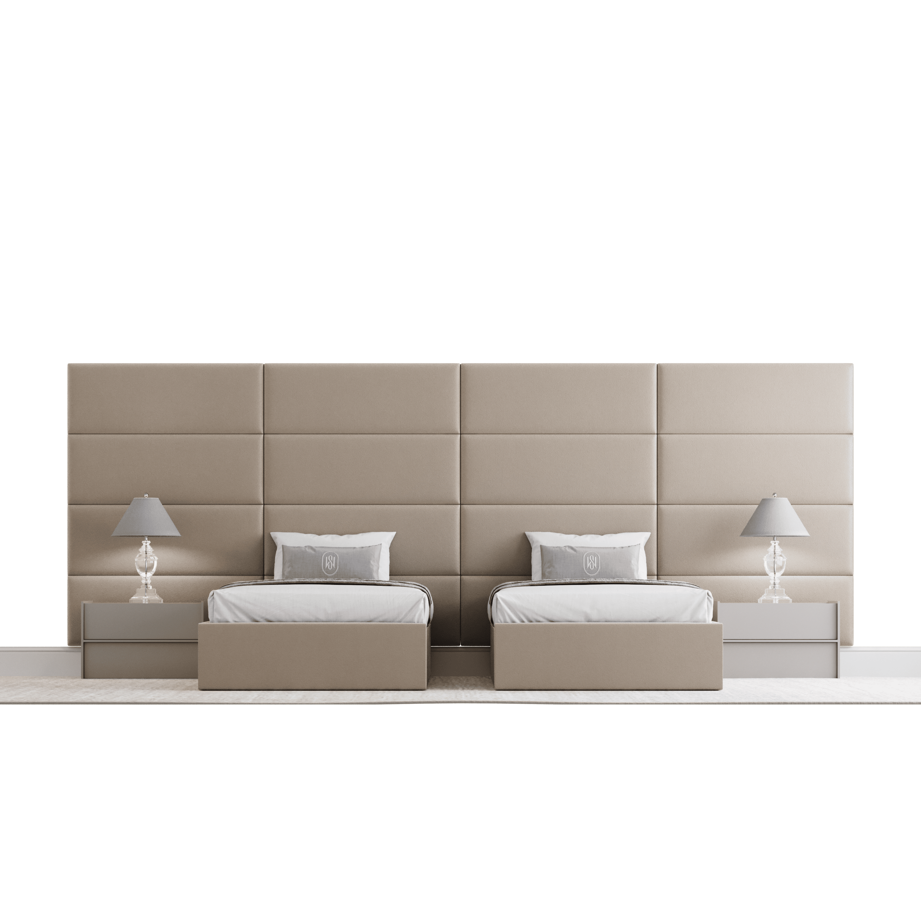RECTANGULAR W160" SPLIT BEDS