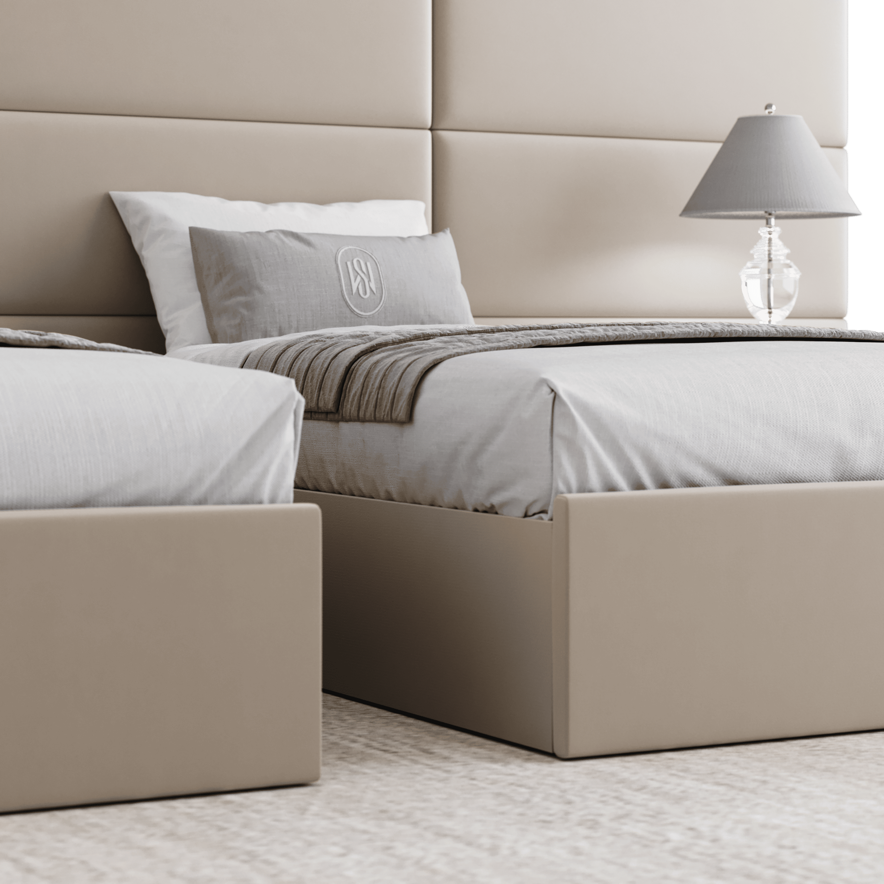 RECTANGULAR W160" SPLIT BEDS