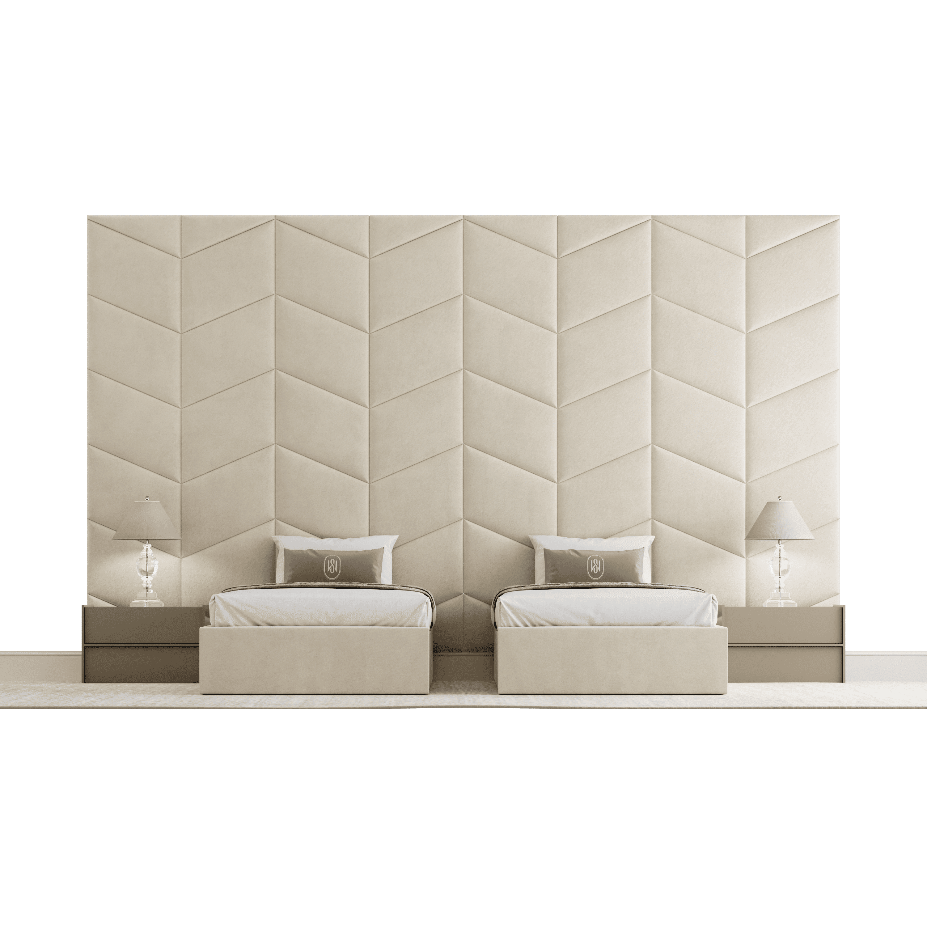 CHEVRON W160" SPLIT BEDS