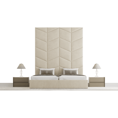 CHEVRON W80" SPLIT BEDS