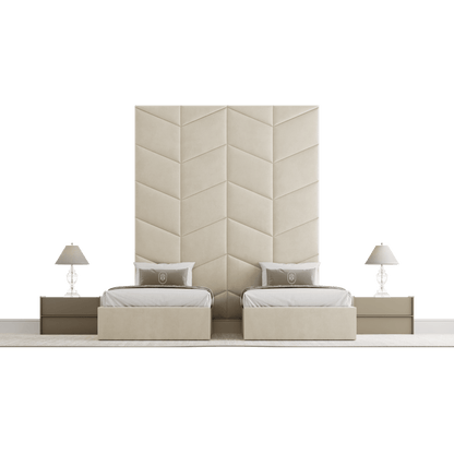 CHEVRON W80" SPLIT BEDS