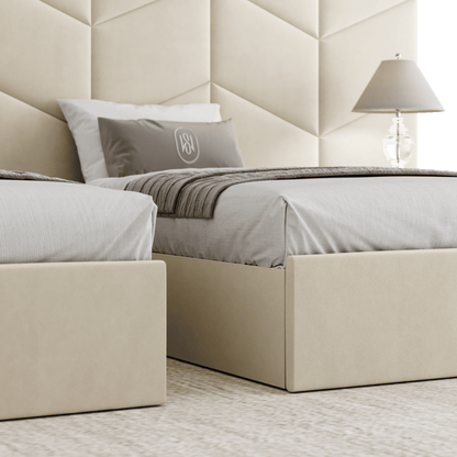 2 SPLIT QUEEN BEDS