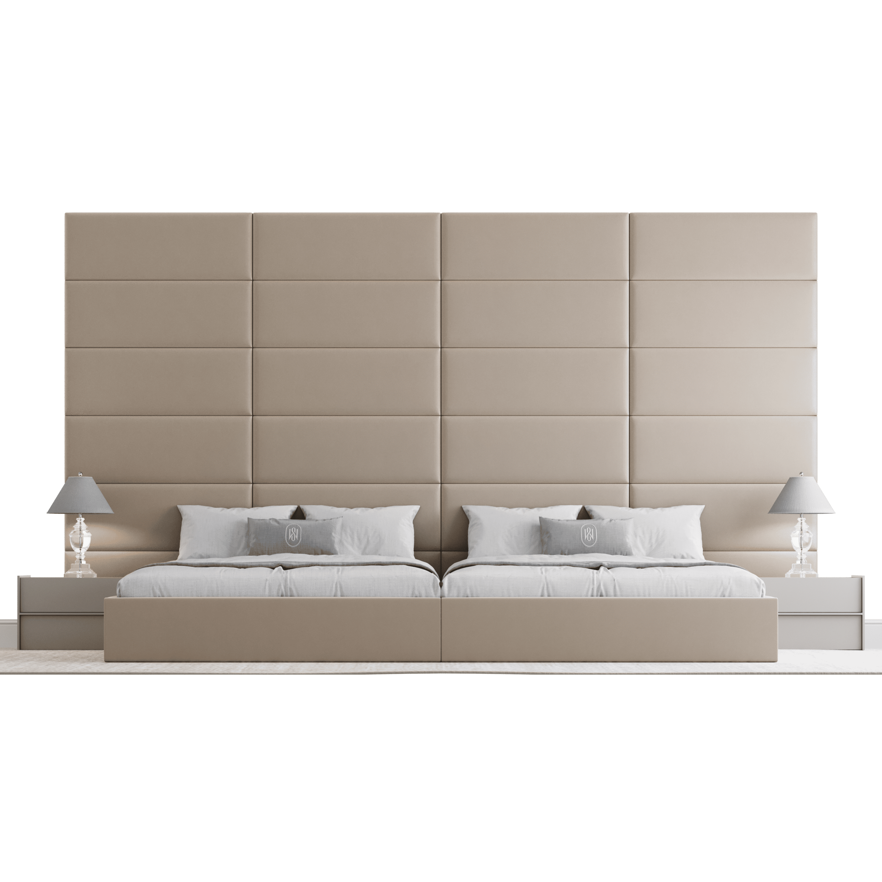 RECTANGULAR W160" SPLIT BEDS