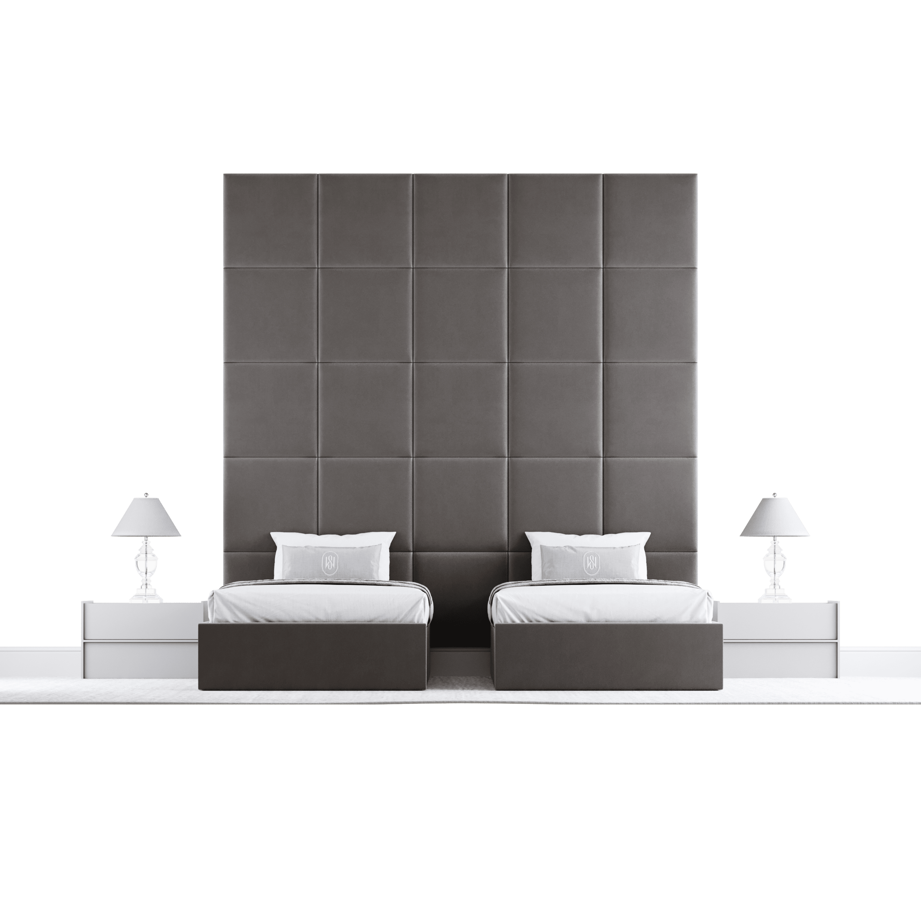 SQUARE W90" SPLIT BEDS